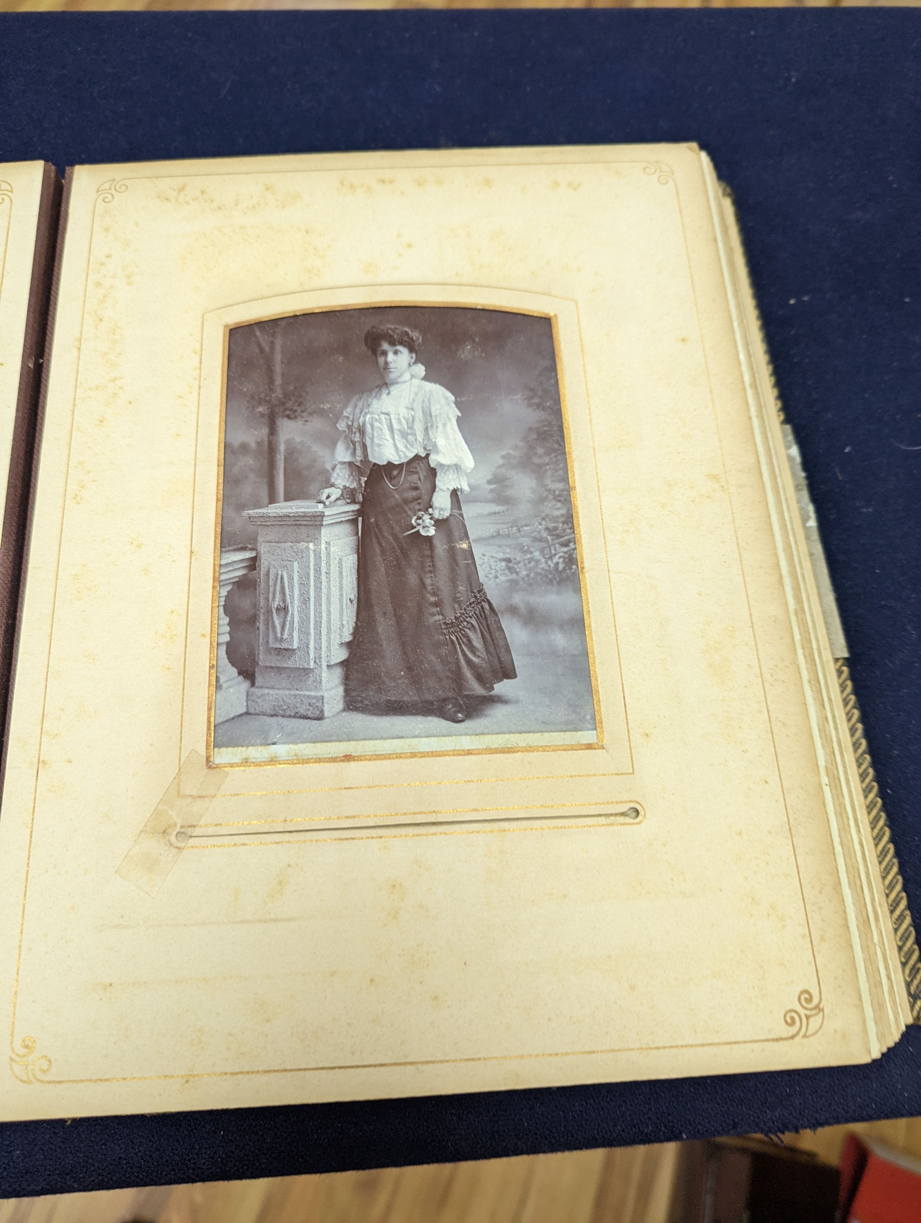 Victorian and later photograph albums and daguerrotypes